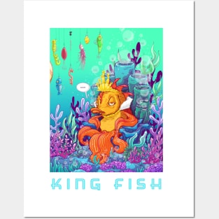 King Fish Posters and Art